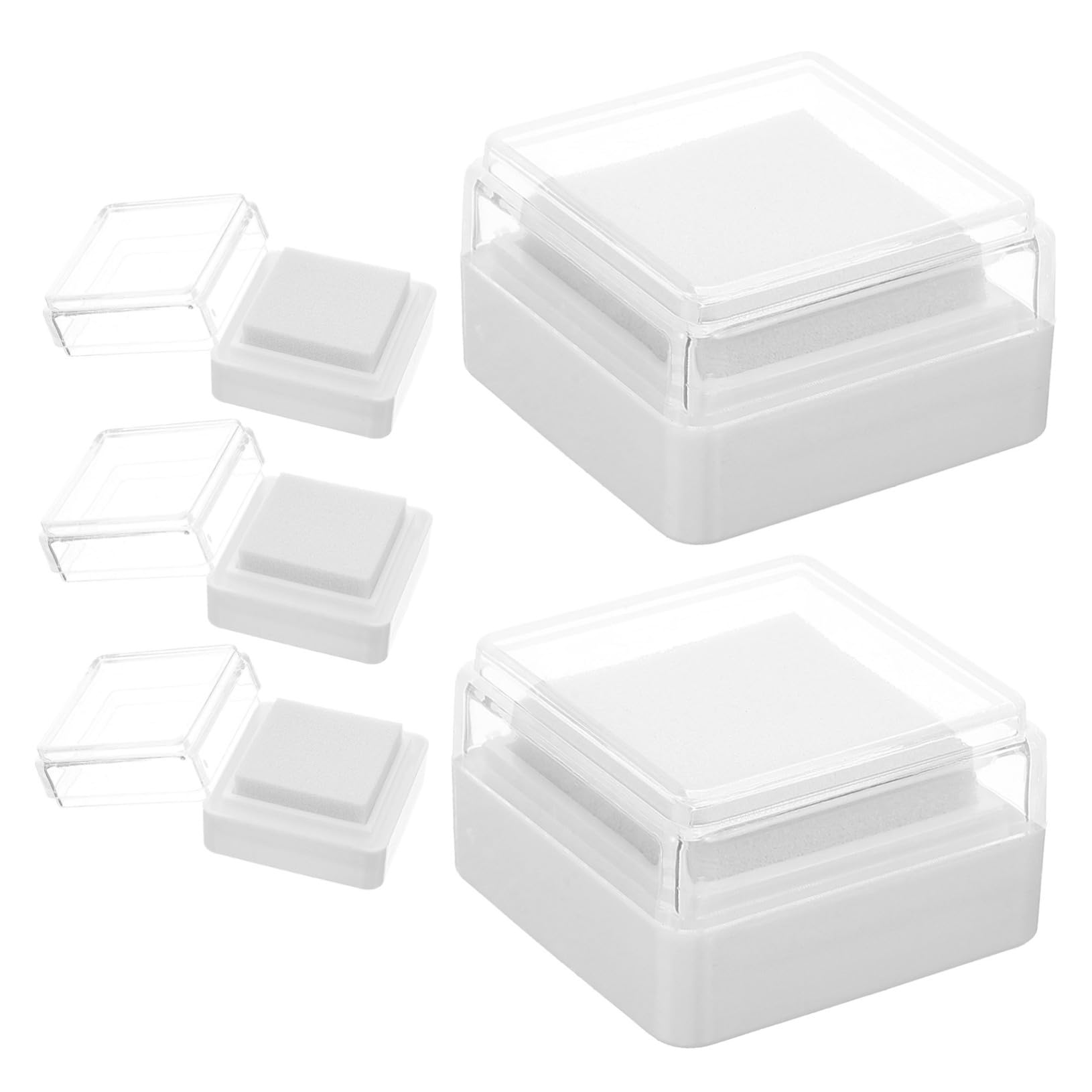 TEHAUX 25pezzi Tamponi Per Timbri Lavabili Cuscini Inchiostrati Multifunzione Per Per Decorazioni Scrapbooking e Attività Creative