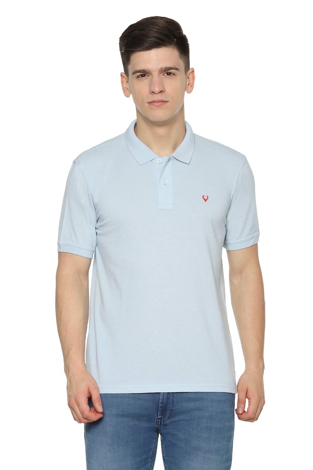 Allen Solly Men Polo | Half Seelves Regular Fit | 60% Cotton with Banded Collar