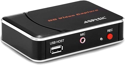 Tarjeta de captura de video HDMI 1080P Grabadora de juegos HD compatible con Xbox One/360/PS4/Wii U/Nintendo Switch y soporte de micrófono para