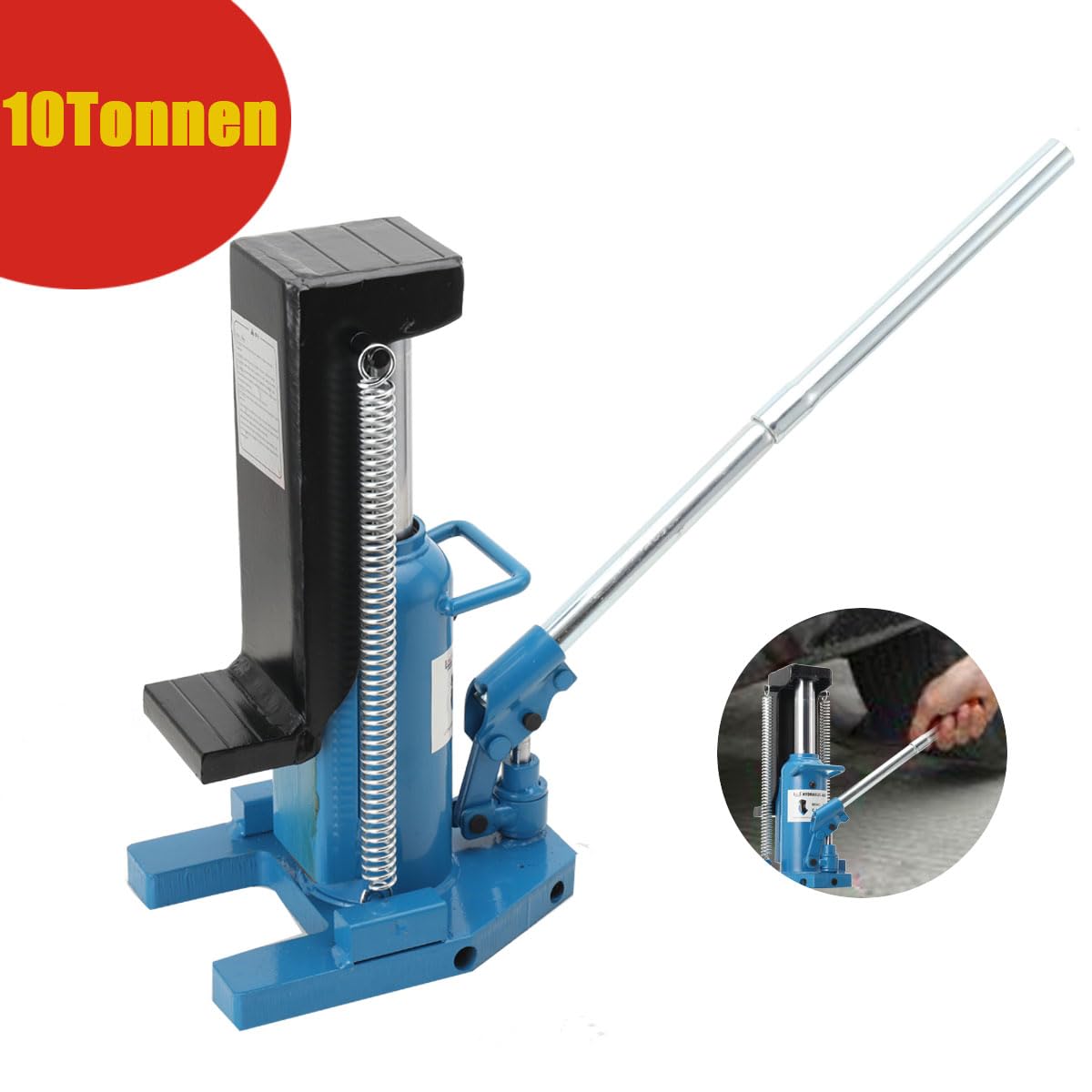 Rangierwagenheber, Wagenheber 5t Hydraulische Maschinen-Hebevorrichtung Manueller Hydraulischer Wagenheber Mechanische Ausrüstung Hebepositionierwerkzeug