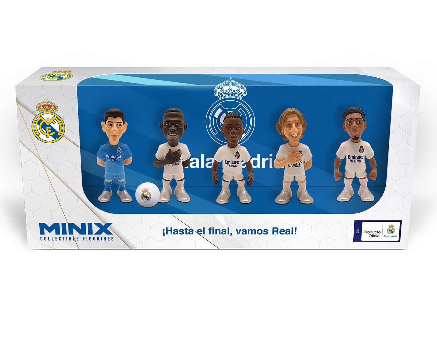 Amazon.co.jp: MINIX Real Madrid – 5 Stück – Sammelfigur 7 cm