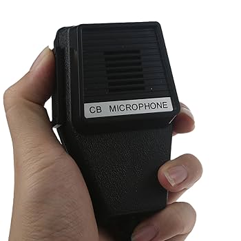 Amazon.co.jp: 4 ピン CB マイク交換ノイズキャンセリングマイク