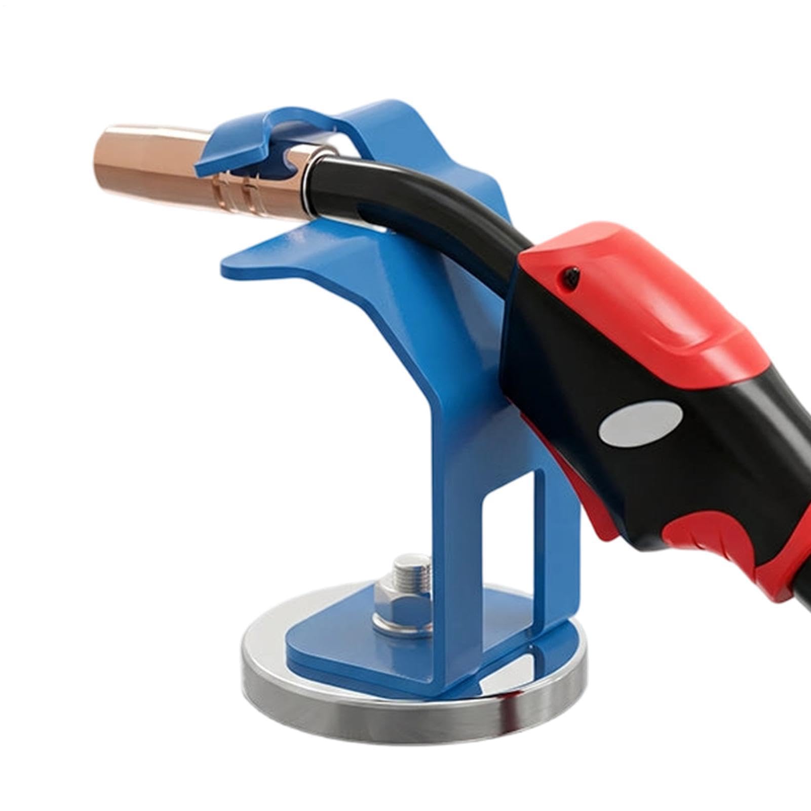 Porta antorcha mesa soldadura magnético ideal para organizar el garaje o taller doméstico