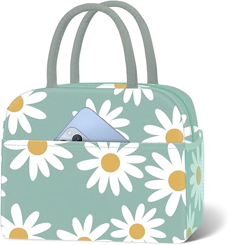 Bolsa de almuerzo para mujeres y hombres, lonchera reutilizable con aislamiento para adultos, bolsa de almuerzo para oficina, trabajo, picnic, playa