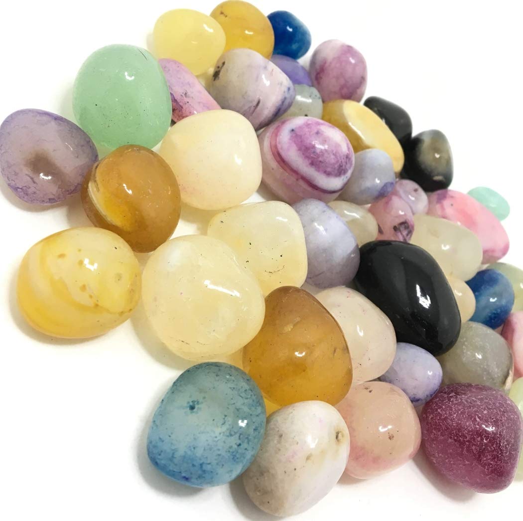 Ohhsome 500Gm Mixed Onyx Oynx Pebbles for Aquarium | Shiny Marble Stone Vase Fillers Outdoor/Indoor Garden Decoration Multi Pots [500Gm] (B08LC5BQ8H) Amazon Price History, Amazon Price Tracker