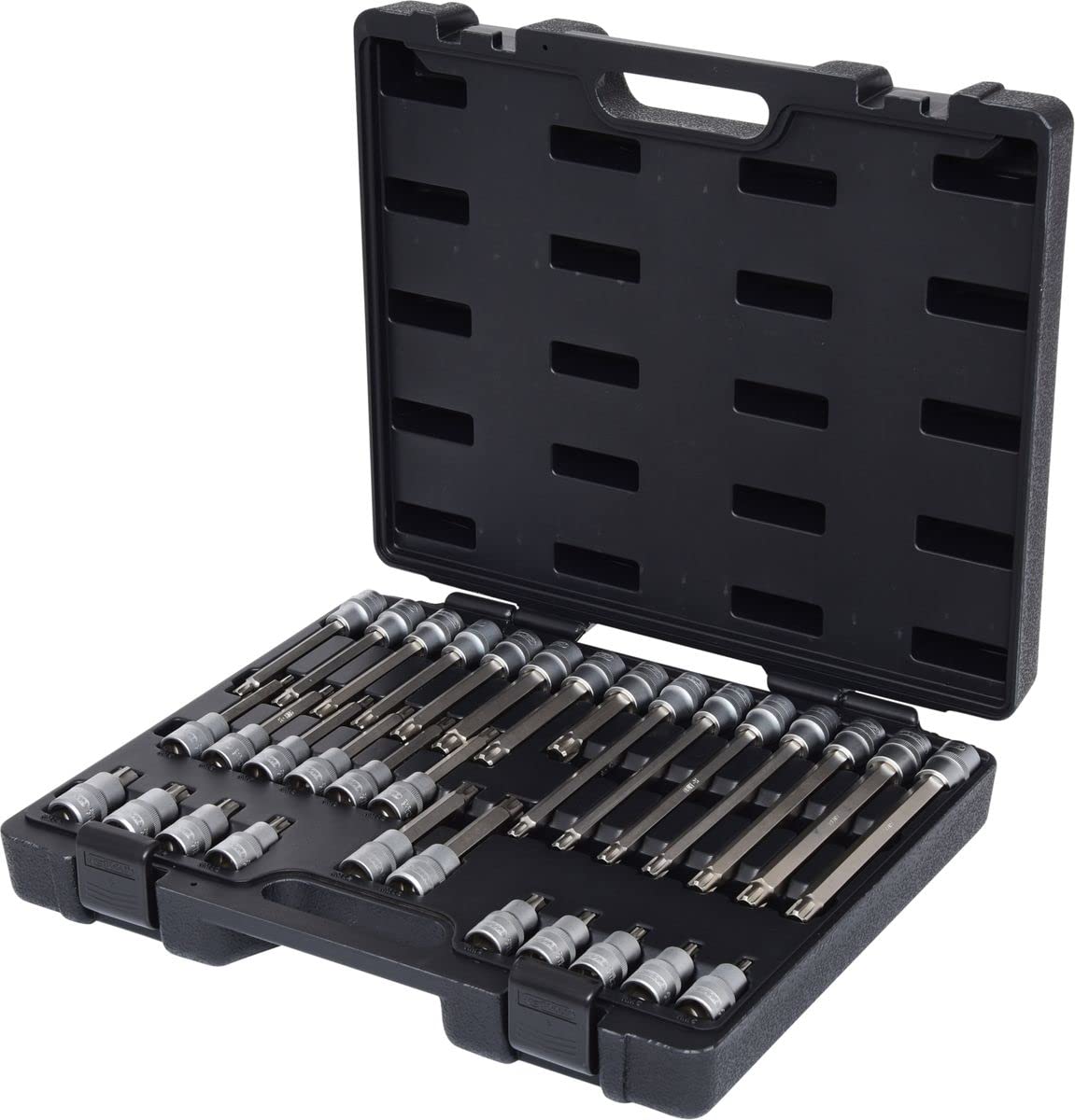 KS Tools 911.4530 1/2" Juego de llaves de vasos y puntas RIBE, 32 pzs