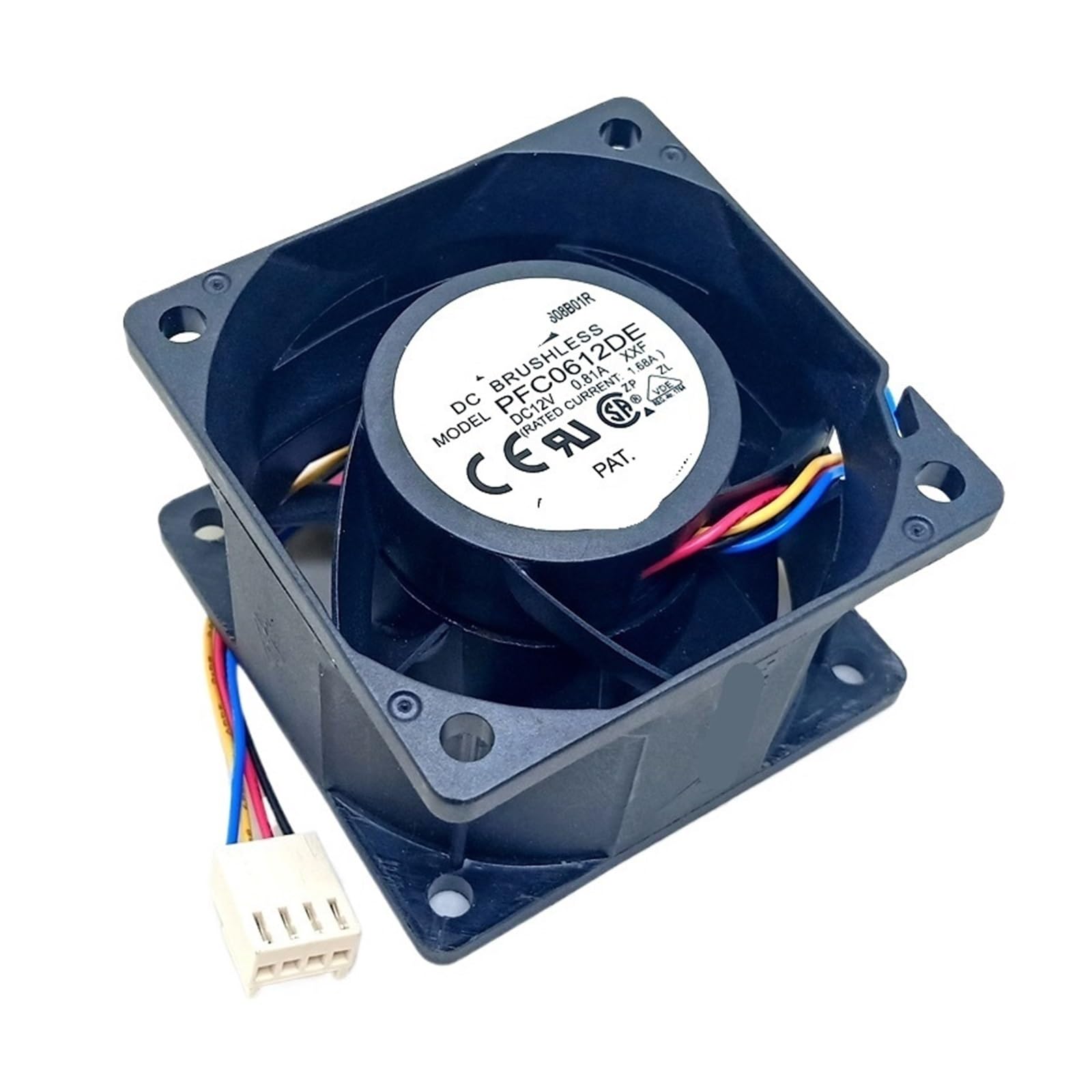 GJEXXPTST 1pcs 60mm 6cm 13500RPM 6038 12V Fan pfc0612de 60X60X38mm Cooling