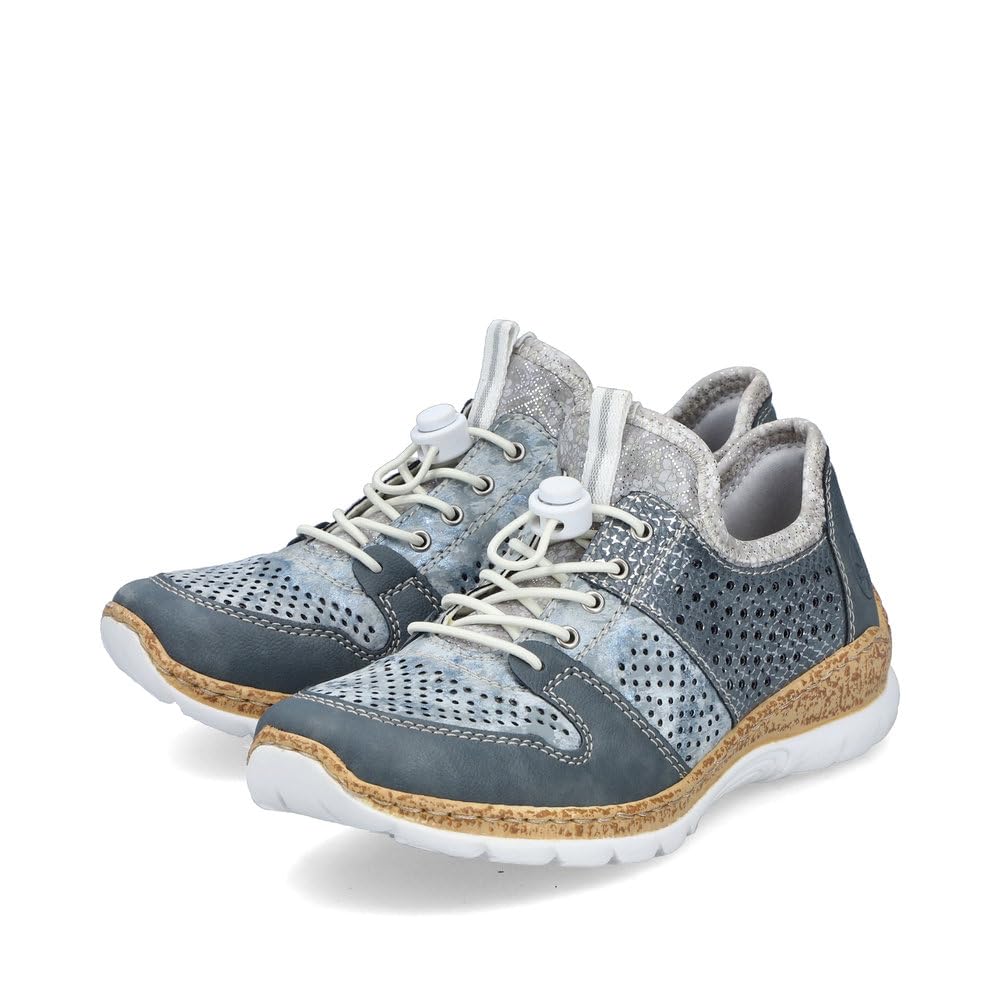 Rieker Donna Sneaker N4255, Signora Sneaker Basse