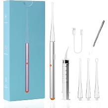 Easy Tonsil Stone Remover-Tonsil Stone Removal Kit with Aluminum Alloy Body, Built-in LED Light & Flexible Probe - Painless Tonsillolith Remover Tool for Bad Breath - Rechargeable
