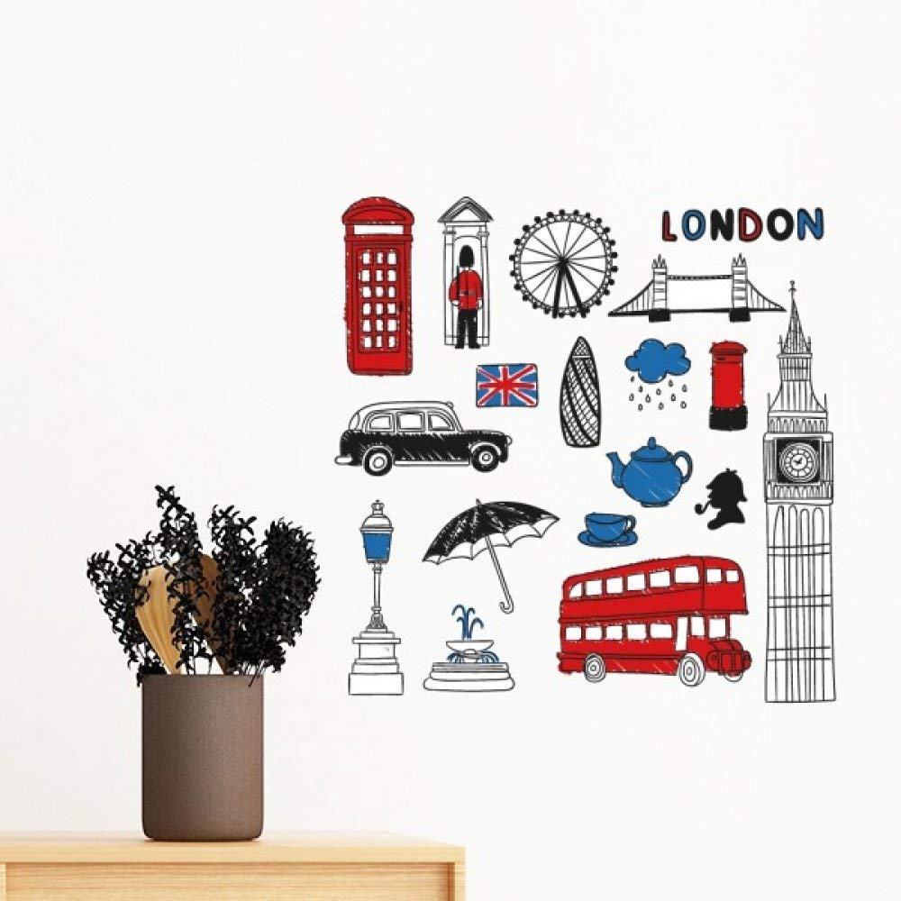 Sticker Londres Big Ben pour créer une ambiance British vintage dans votre chambre