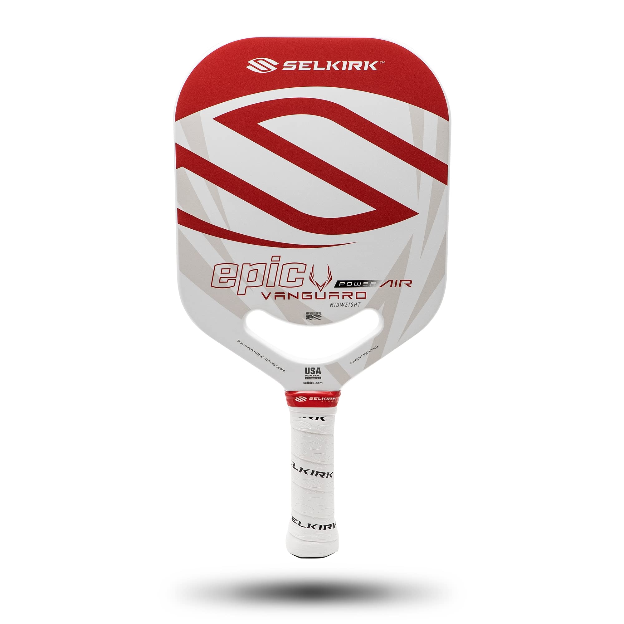Selkirk Sport Vanguard Power Air Pickleball Paddles | Epic Red