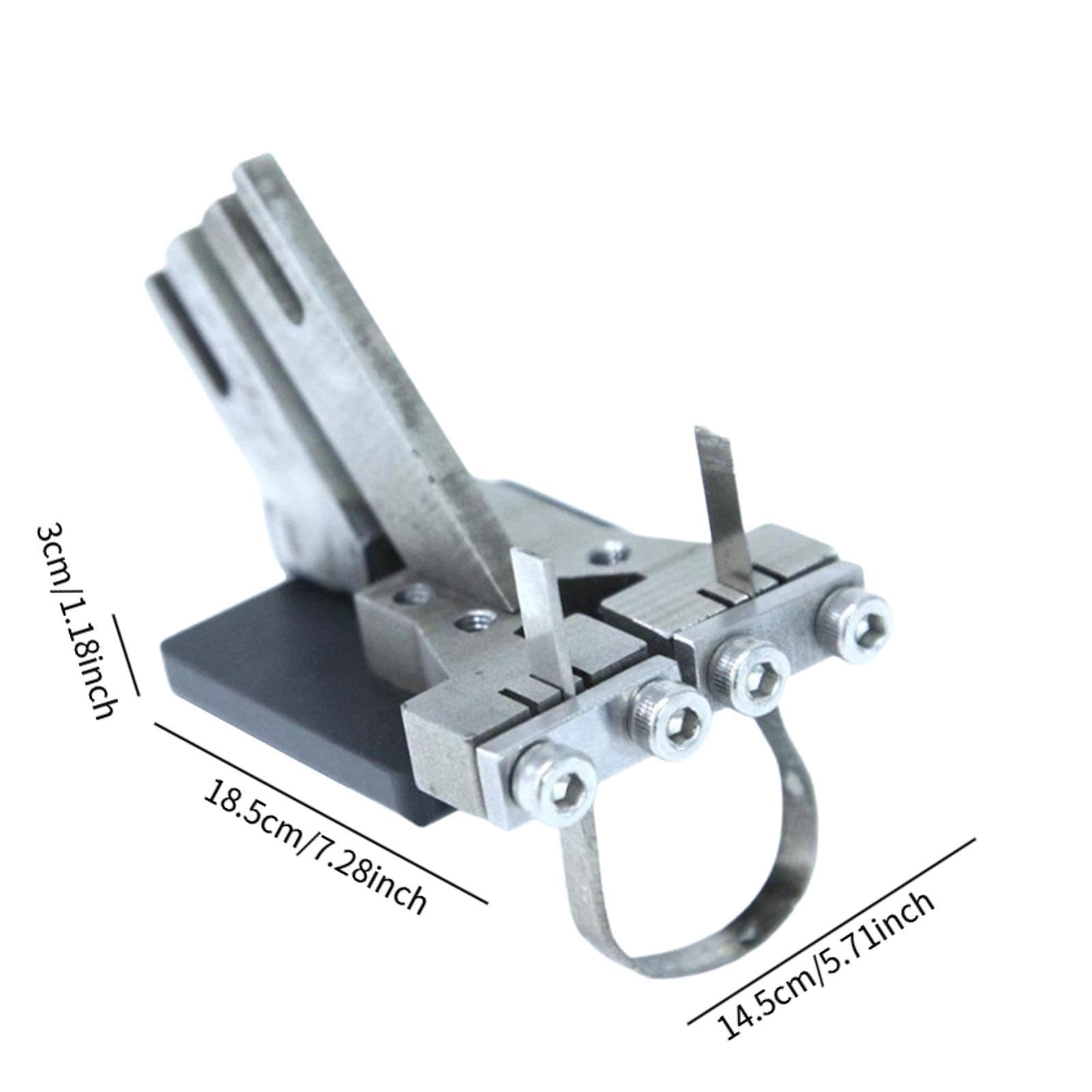 F Fityle Groover Placa Corte Ranurado Sled Accesorio Espuma Cobre Instalación Rápida Operación Suave para Slotter Herramienta Adecuado para Y Ai, G01 con Hoja de 40 Cm