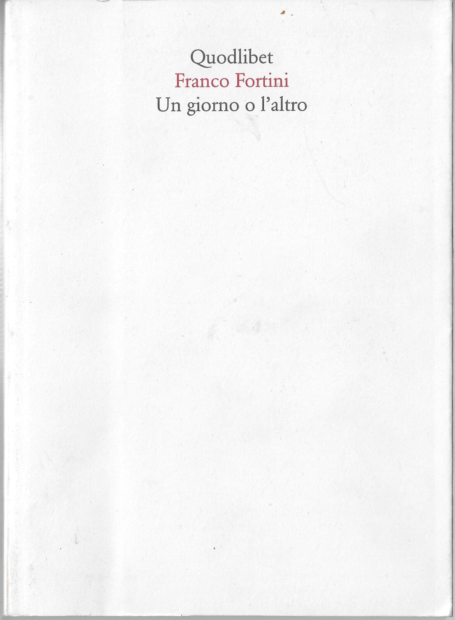 Un Giorno O L'altro - 4