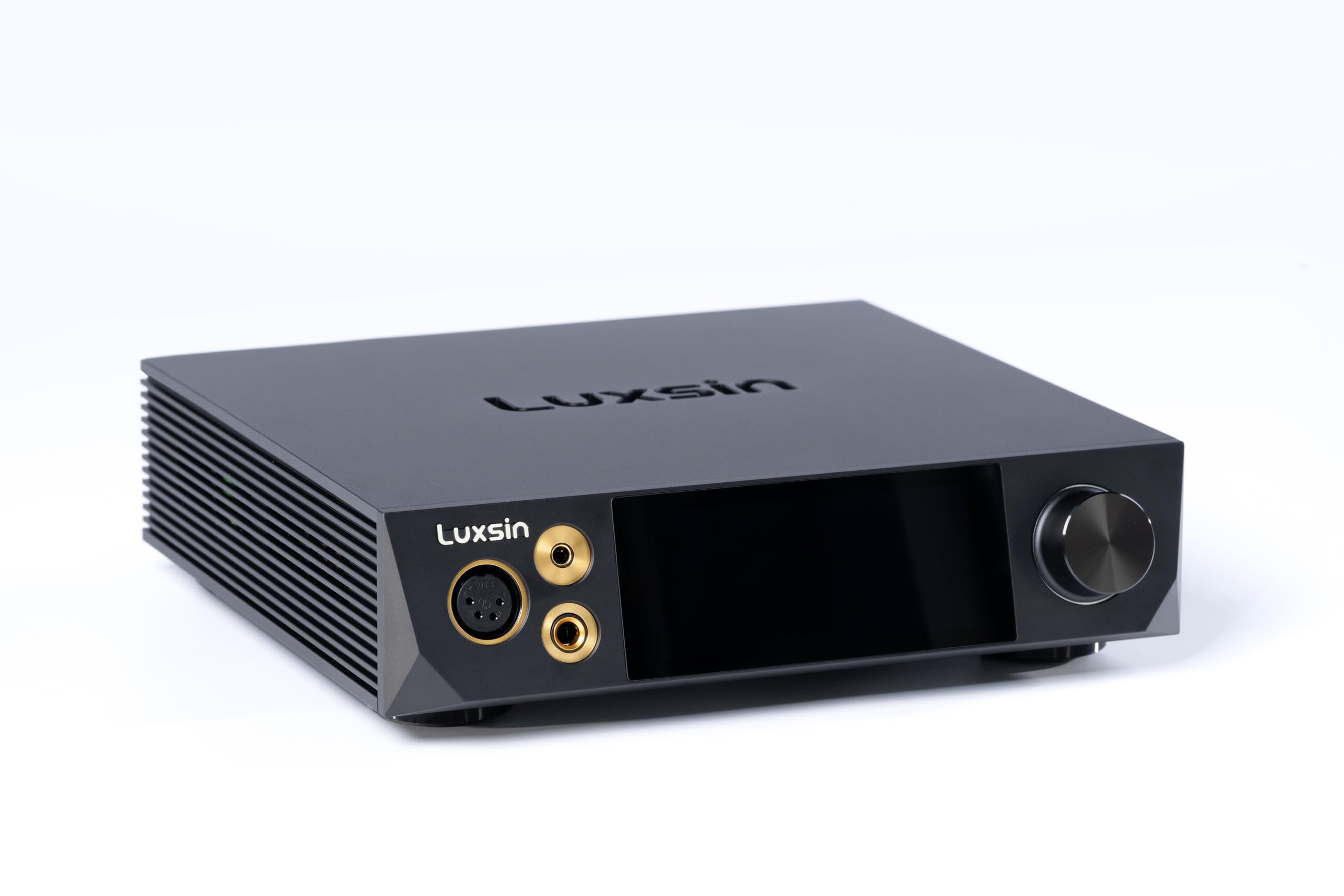 Luxsin X8 Intelligent Desktop DAC & Headphone Amplifier, 8 × CS43198 DAC, HP-EQ, Crossfeed, DSD512 PCM 768kHz/32Bit, APP/Web UI Wireless Control, AI Assisted EQ Tuning.