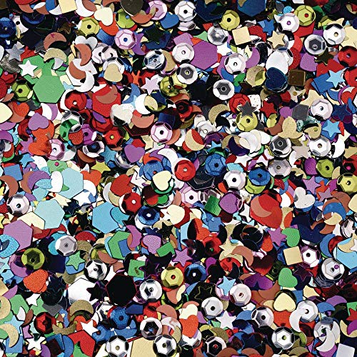 Confettis à paillettes Colorations GCON 227 g pour loisirs créatifs et bricolage enfant