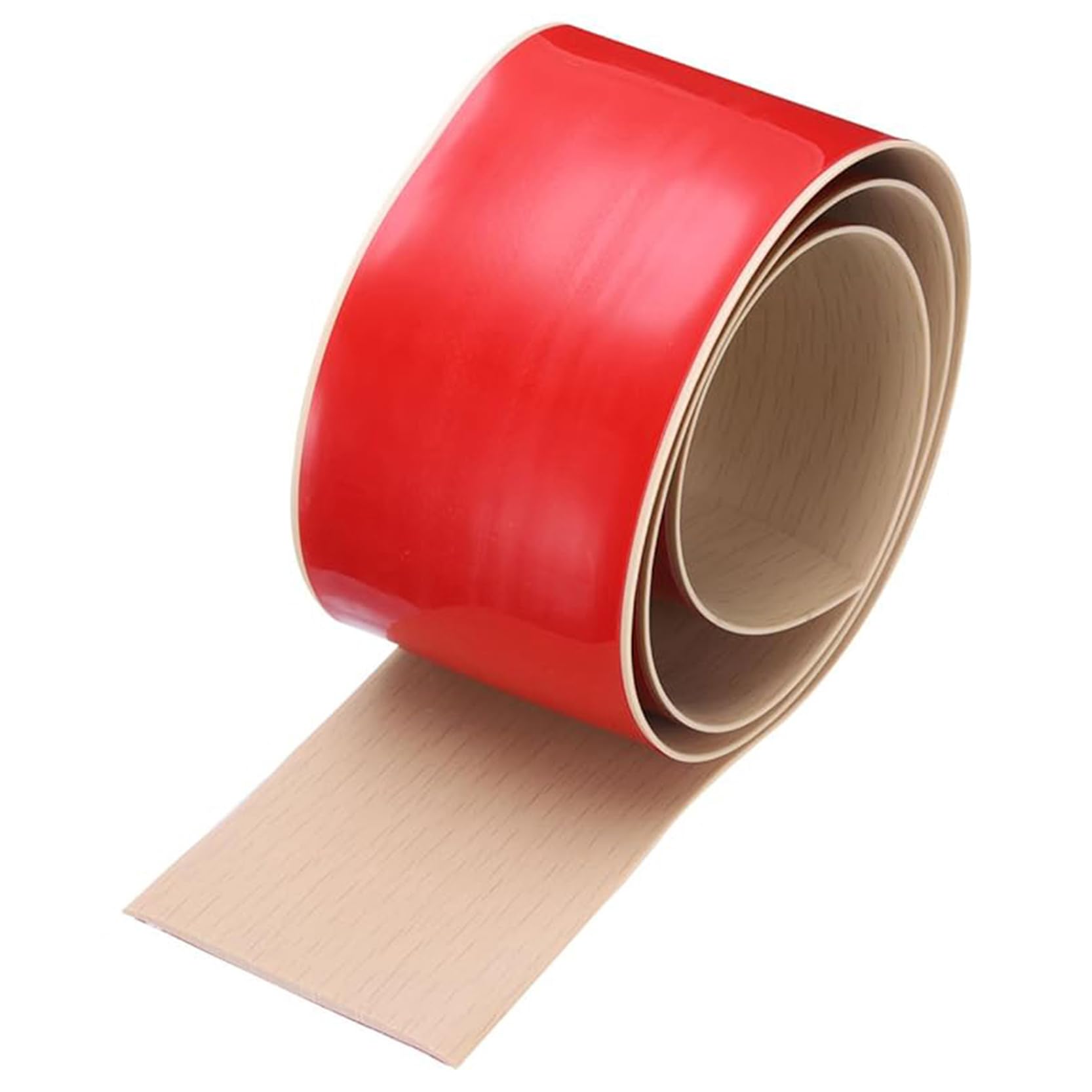 GOUZIBHD PVC Flat Divider Strip, Carpet to Tile Transition Edging Trim, Self-Adhesive Floor Transition Strip for Doorway Ramp Tiles Planks, Laminate Floor Divider Strip(Size:5m,Color:Width-7.6cm)