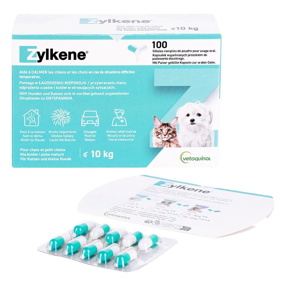 ZYLKENE Kapseln f.Katzen/kleine Hunde 100 St