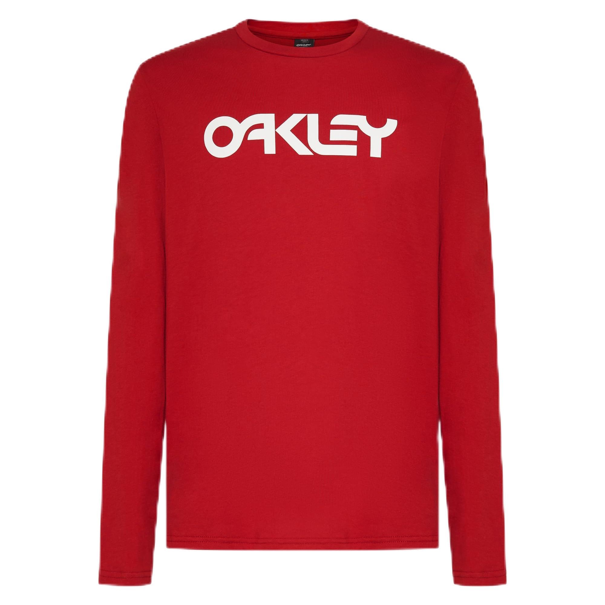 Oakley Men's Mark Ii Long Sleeve Tee 2.0, Flame Red, 3XL