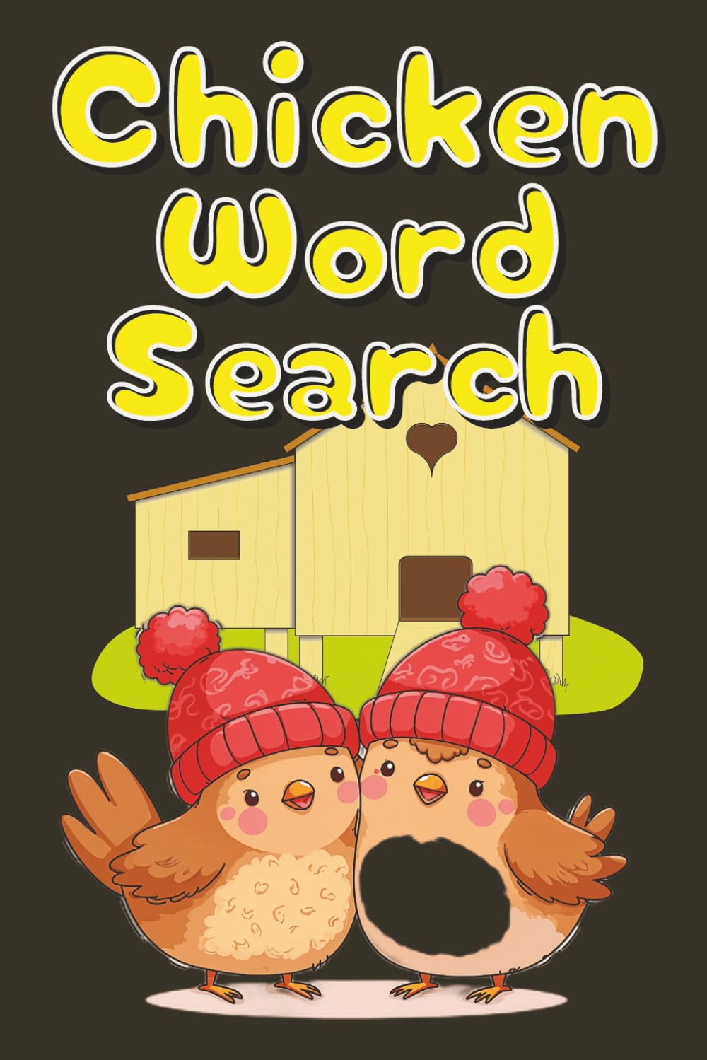 Chicken Word Search Puzzles: 55 Fun Chicken Themed Word Searches for Kids | Travel Size Activity Book with 110 Pages of Brain-Boosting Entertainment