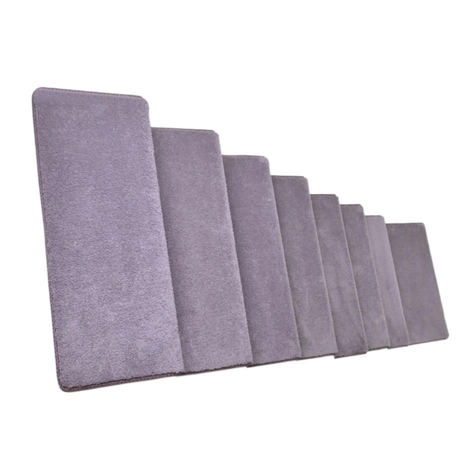 Tapis d'escalier autocollant antidérapant de couleur unie pour intérieur sûr pour décoration d'intérieur, facile à installer