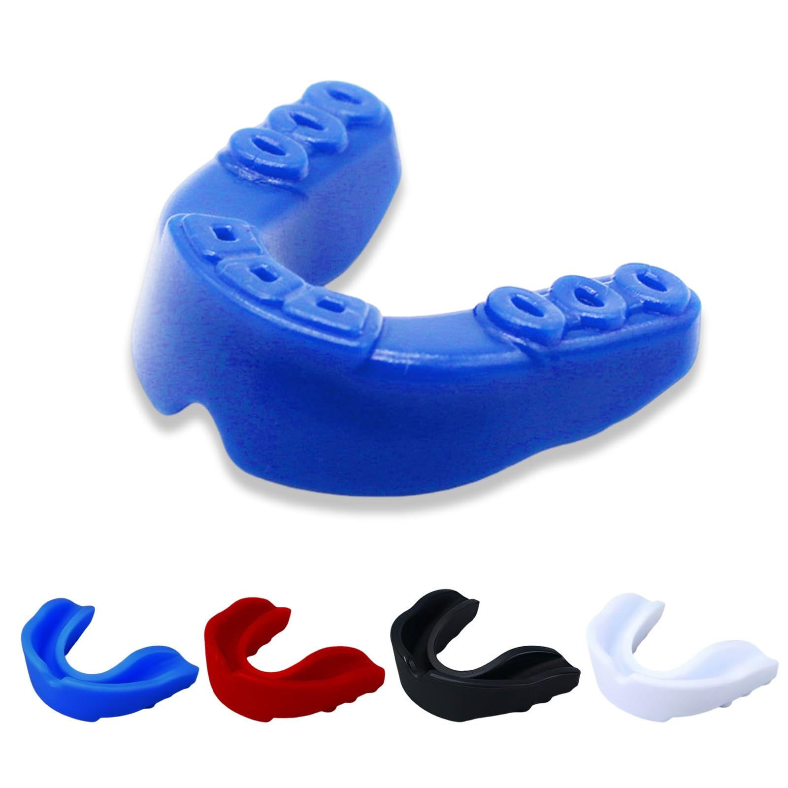 4 PCS Paradenti Rugby, Paradenti sportivo, Paradenti per Rugby Boxe Junior Karate Kumite Bambino Basket Ragazzo Pugilato Muay Thai Kick Boxing Football Americano, Proteggi i tuoi denti