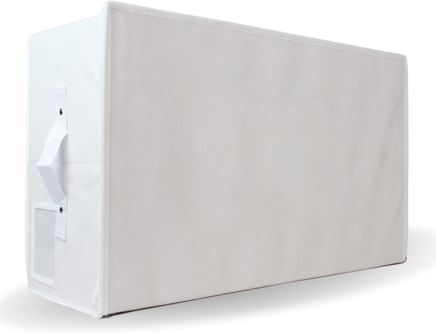 Hoesh UK White Large Wedding Dress Storage Box, Under Bed with Lid