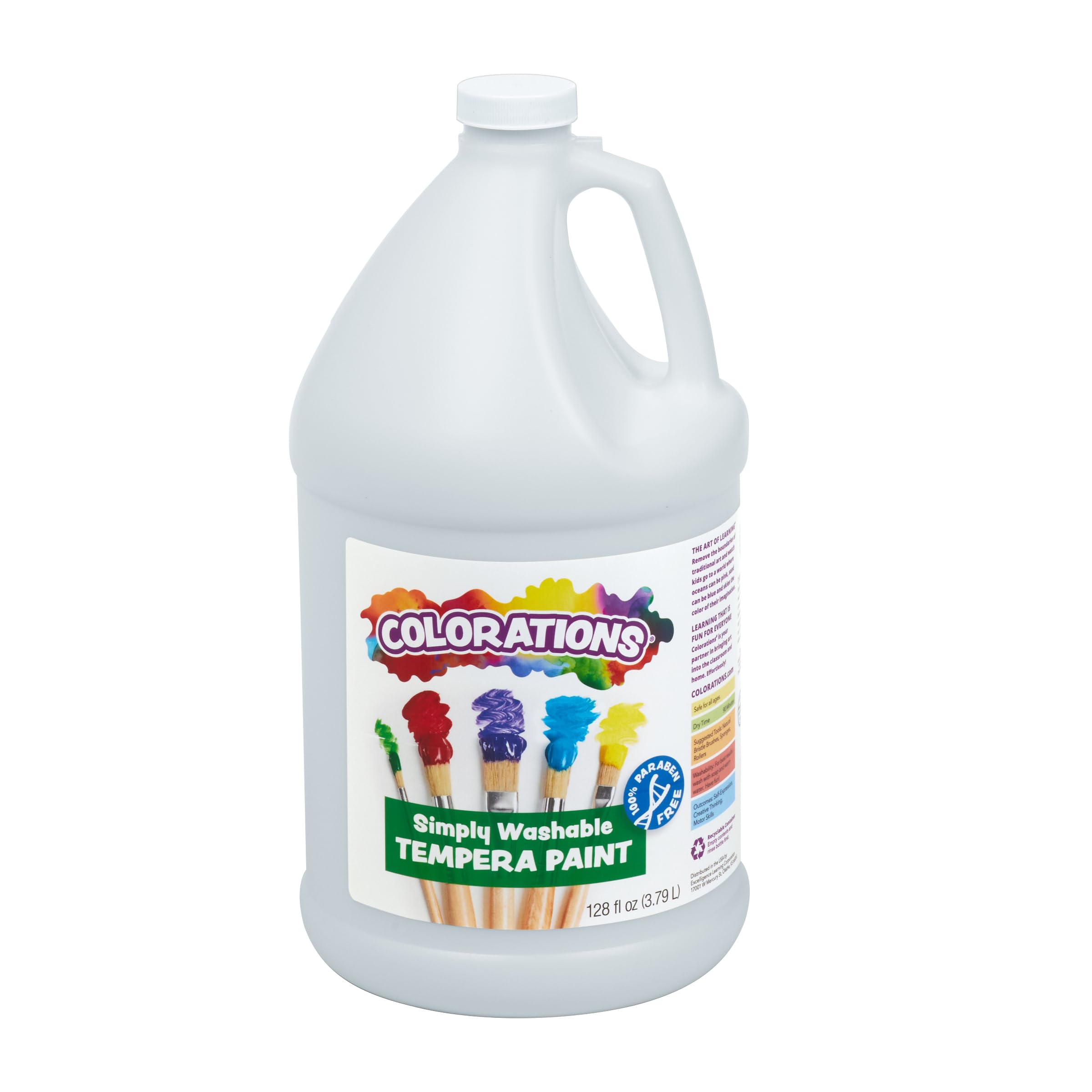 Colorations Magenta Tempera Paint - 1 Gallon -15 Colorations Magenta Tempera Paint - 1 Gallon -15