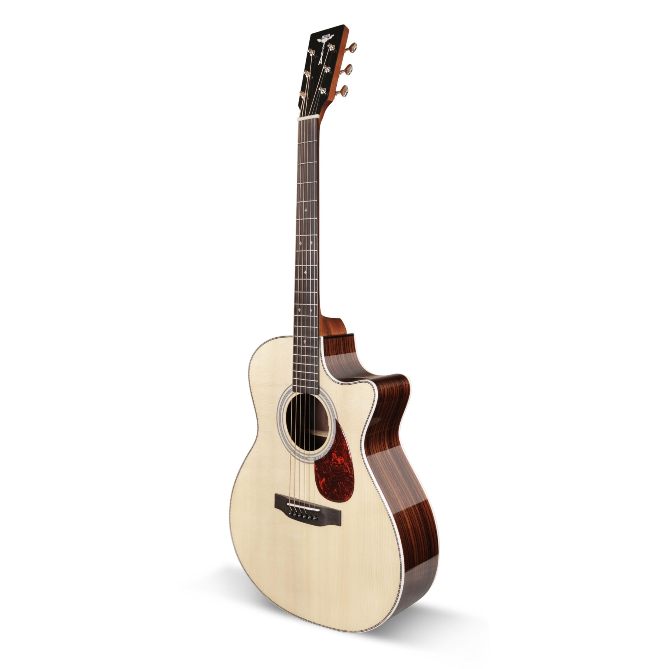 TYMA TG-12 – Solid Top Grand Auditorium Semi-Acoustic Guitar