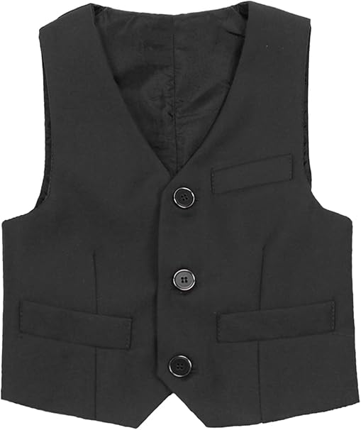 Gilet Elegante Bambino - Panciotto Formale Per Battesimi, Matrimoni, Compleanni - Foto 13