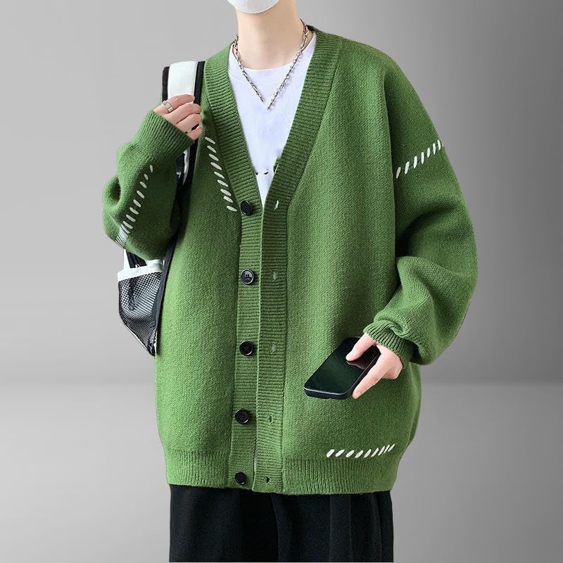 Jersey de punto premium para caballero con acabados suaves de invierno 7