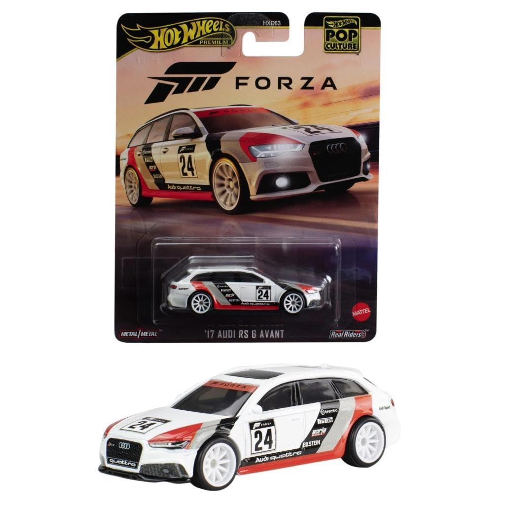 Hot Wheels Pop Culture FORZA 17 AUDI RS 6 AVANT HVJ47 : Amazon.com
