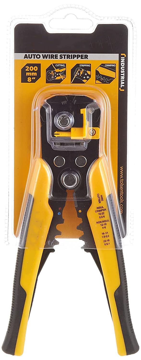 Khazna Cable wire stripper cutter crimper automatic multifunctional tab terminal crimping stripping plier tools