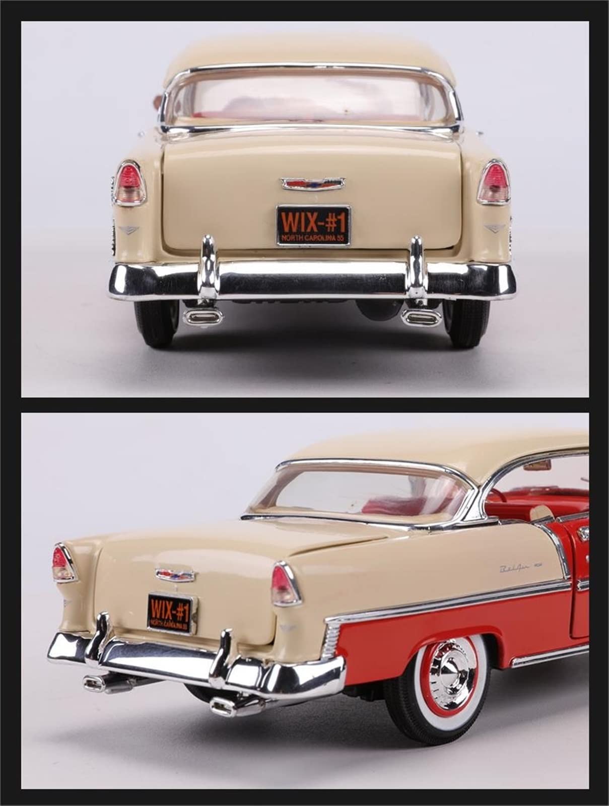 Amazon.co.jp: ミニカー スケールモデルカー 1:24 シボレーベルエア