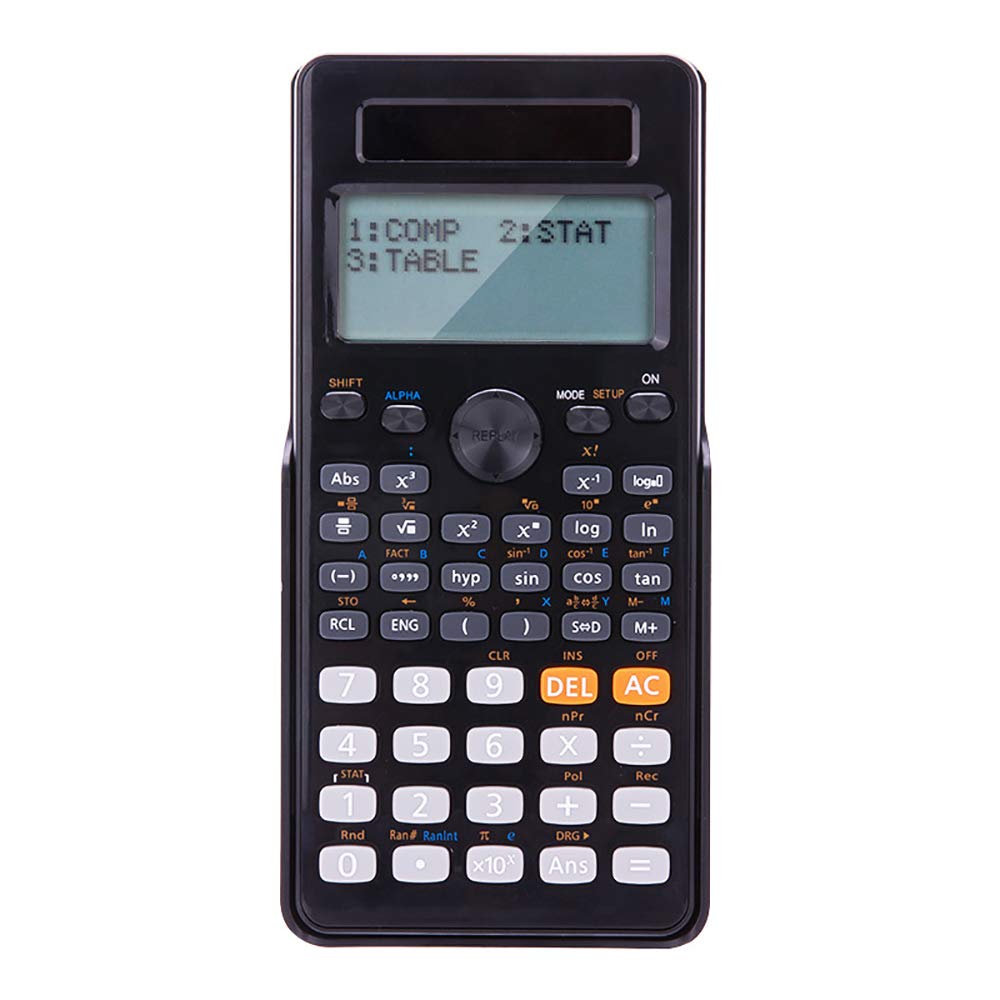 Scientific Calculator for Secondary School, Calculator 252 Functions for Schools College and Dual Powered Solar Scientific Calculator