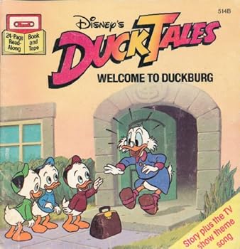 Paperback Welcome to Duckburg (Book & Cassette Tape) Book