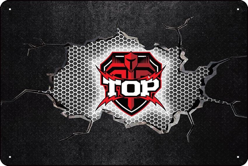 Topsports Gaming Lpl Collections Poster Vintage Metal Tin Sign Retro Style Wall Plaque Decoration Metal Sign 8x12 inch