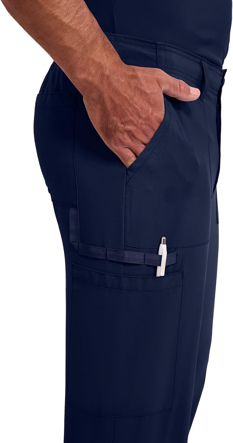 Dickies Scrub Pant for Men Natural Rise Drawstring Bottoms with 6 Pockets and Back Elastic Waistband - DK015 - Image 3