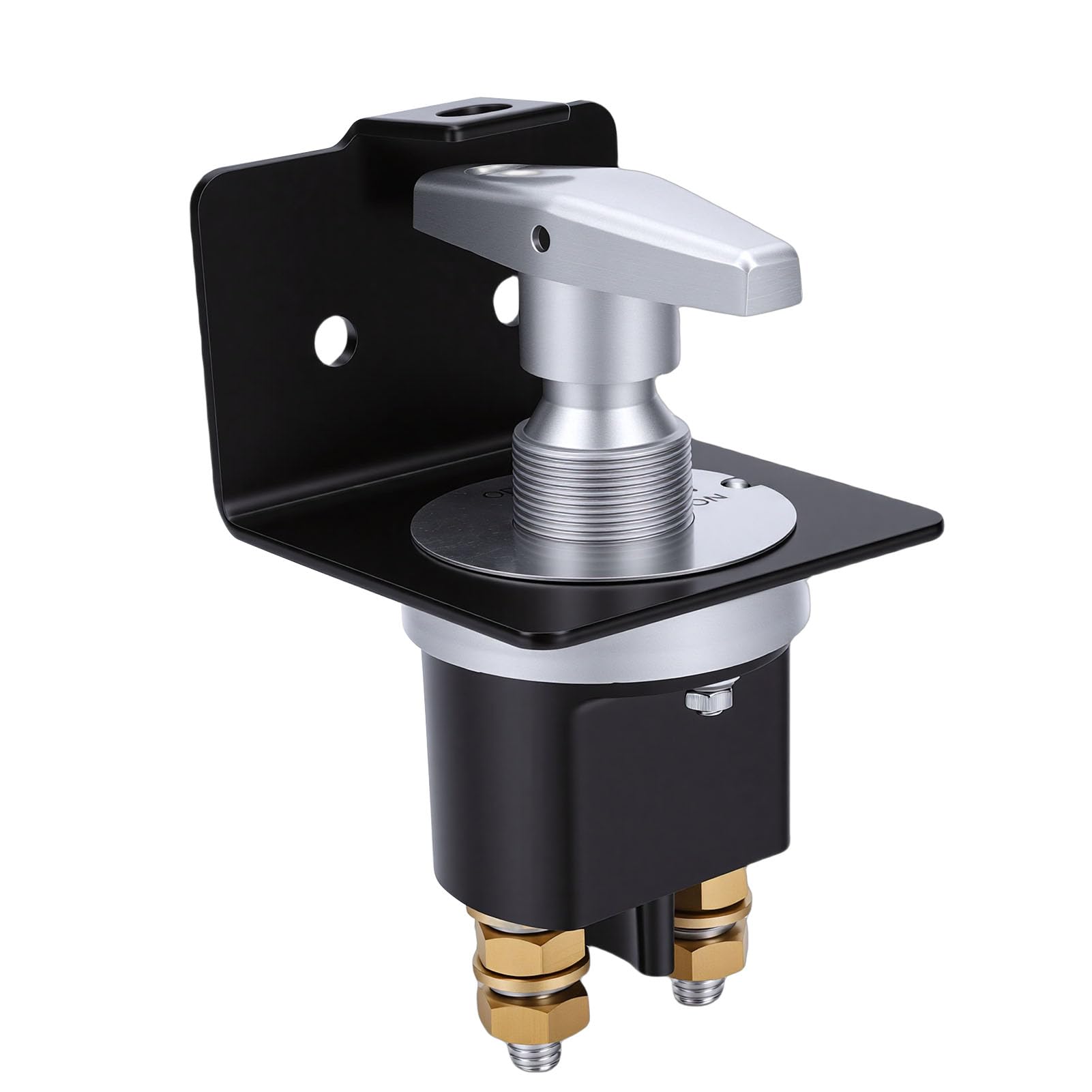 Tbest Interruptor Desconectador de BateríA, Seccionador Giratorio de Corriente 500 A 12-36 V for Autocaravana y Yate