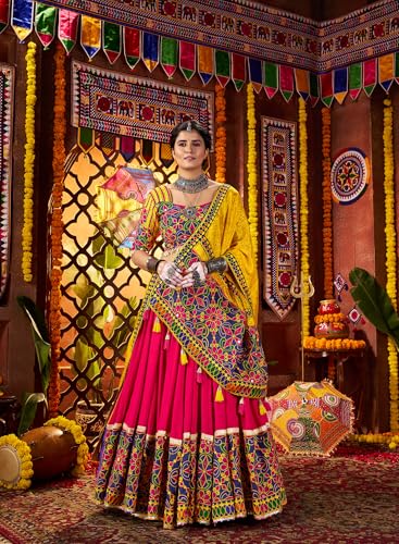 Navratri lehenga choli for women, Indian Women Garba/Navratri Special Lengha Chaniya Choli3