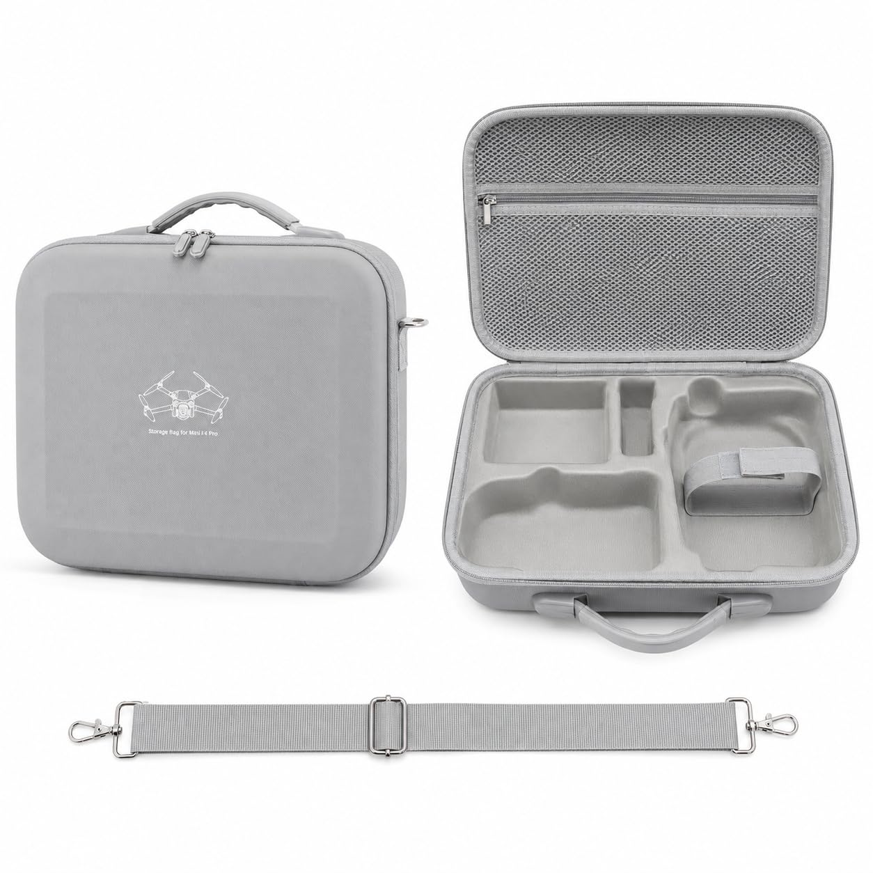 M.G.R.J® Portable Carrying Case Cover for DJI Osmo Nano Vlogging Camera (Hard|EVA|Black) — Amazon image 9
