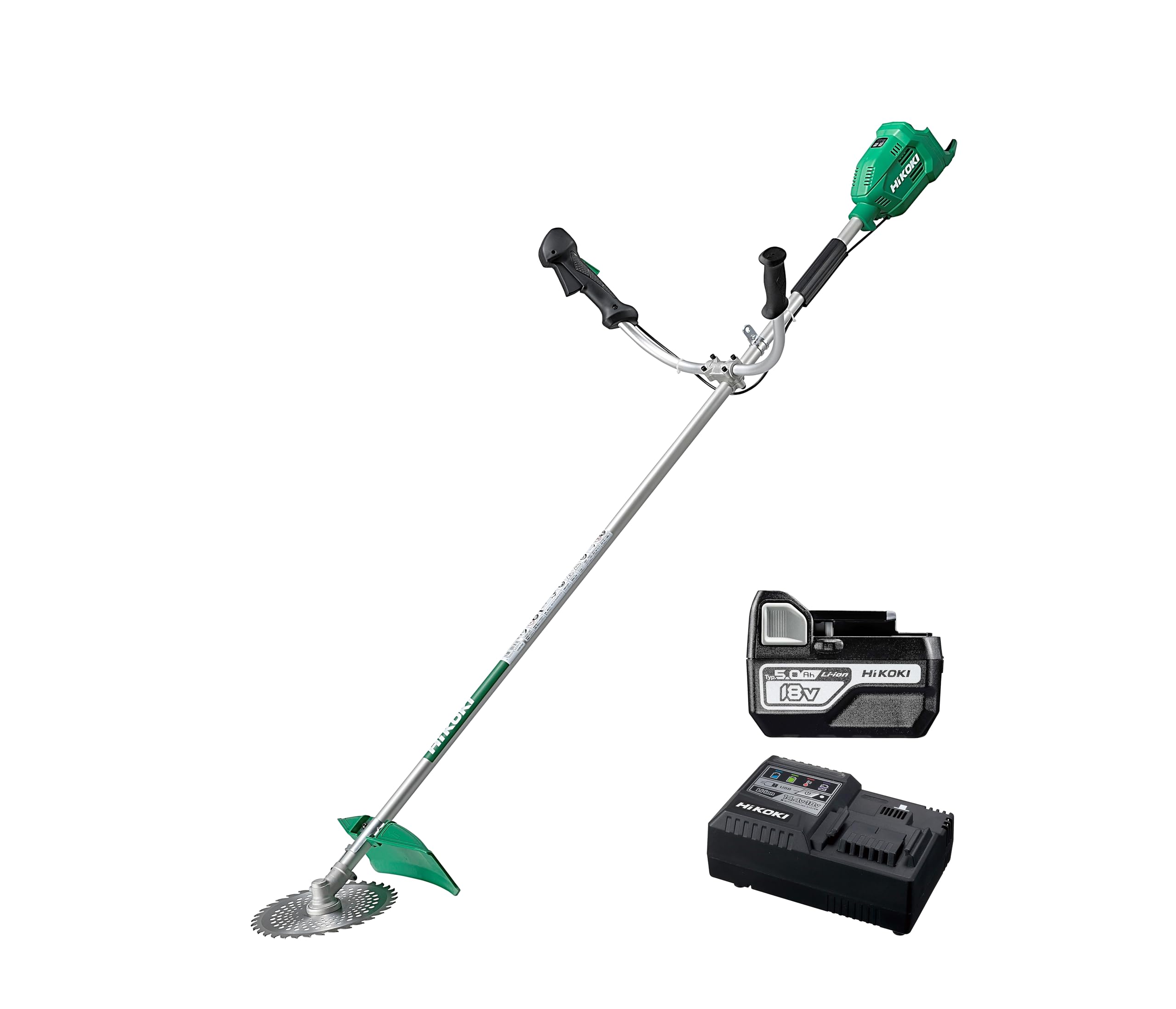 Amazon | HiKOKI(ハイコーキ) 18V 充電式 刈払機 草刈機 刈刃径230mm Amazon | HiKOKI(ハイコーキ) 18V 充電式 刈払機 草刈機 刈刃径230mm