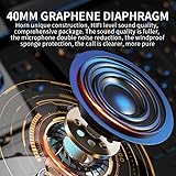 YiYunTE Helmet Bluetooth Headset, Double Noise Cancellation Motorcycle Headphone, Waterproof Motorbike Helmet Speakers with Microphones, Motorcycle Intercom with Communication System for Riding Skiing - Image 4