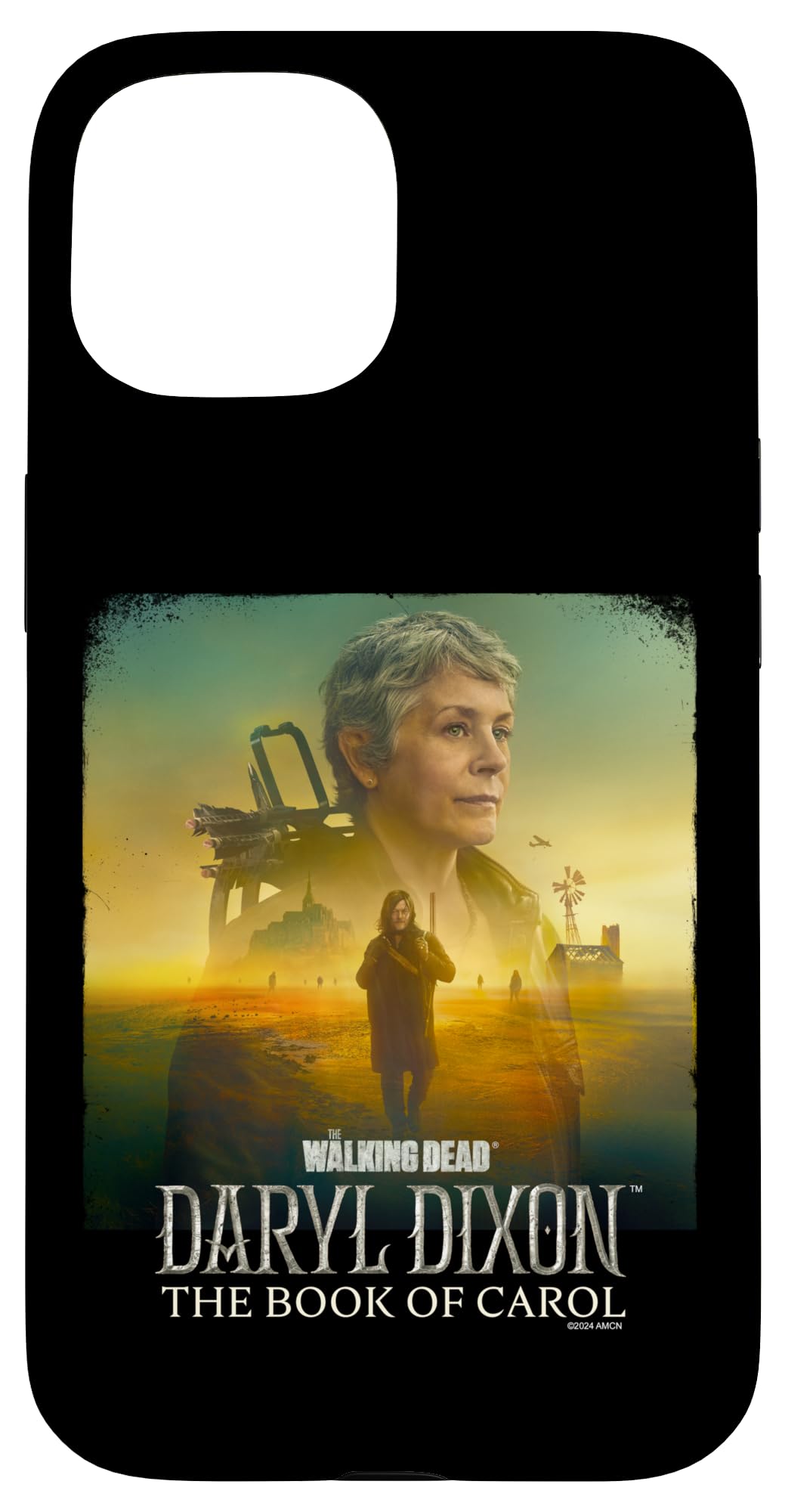 Coque iPhone 15 Daryl Dixon protection Carol Saison 2 antichoc