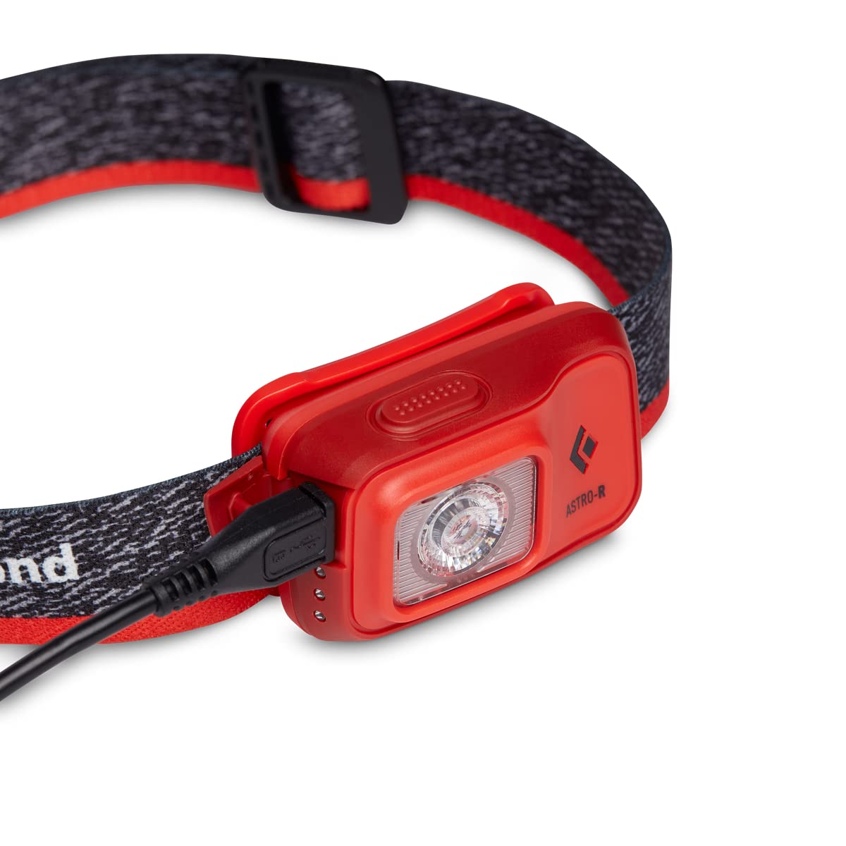 BLACK DIAMOND Astro 300-R - Linterna frontal LED recargable, regulable IPX4, resistente a la lluvia, para camping, senderismo, correr, trabajo, viajes, octano