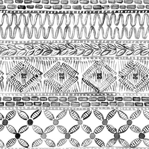 Yumeihoe Black and White Peel and Stick Wallpaper Geometric Contact Paper