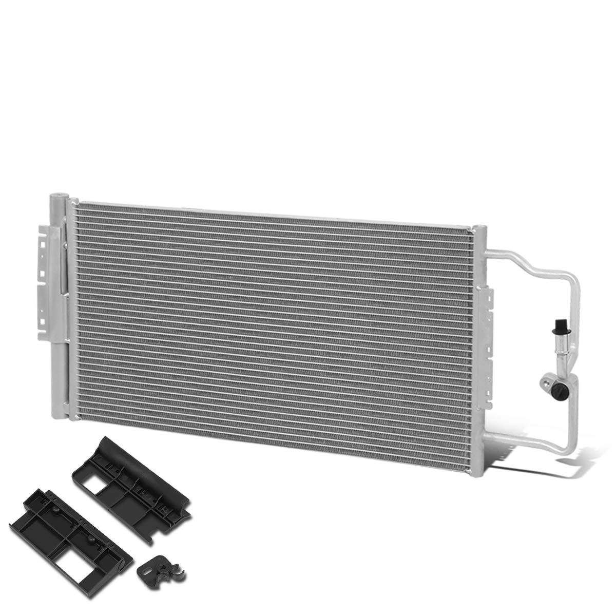 Auto Dynasty 3474 Aluminum A/C Condenser Compatible with Chevy Impala Monte Carlo Buick Alure Lacrosse 06-11