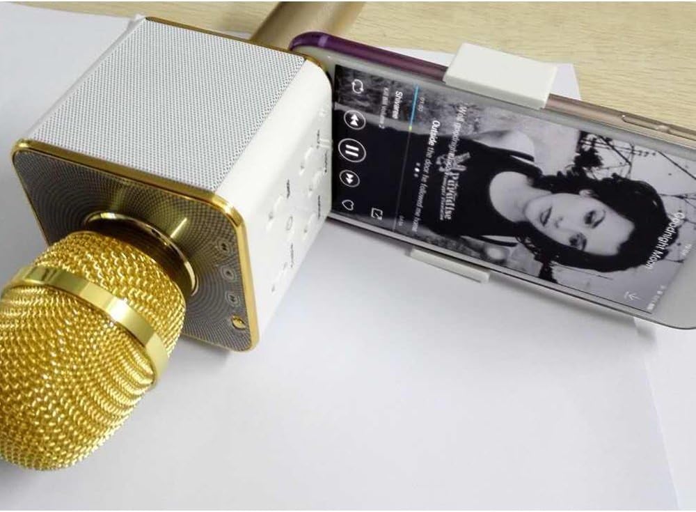 Portable Wireless Karaoke Microphone Handle,Mircophone Stand (Q5 handle)