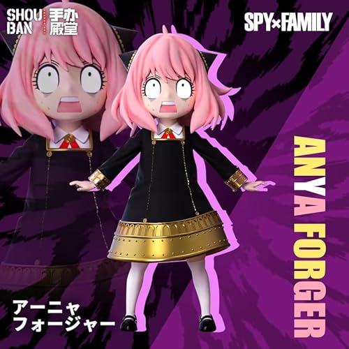 For Spy X Family Anya Forger Action Figure, 10Cm/4" Standing Anya Pvc Anime Figure ，Gift For Anime Fans And Friends #TOP2