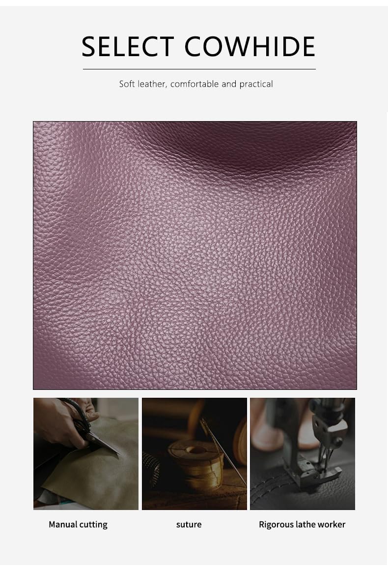 AIDRANI Bolsa de couro legítimo, camada superior, bolsa de couro bovino, bolsa de ombro casual de couro macio de mão, Cor Taro em promoção! Veja a oferta e mais achadinhos de Bolsas 3 Hoje é o melhor dia para comprar AIDRANI Bolsa de couro legítimo, camada superior, bolsa de couro bovino, bolsa de ombro casual de couro macio de mão, Cor Taro com aquele preço maroto! Promoção! Aproveite a oferta! 3