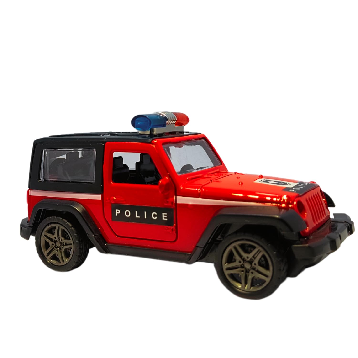 Aadhan Traders Sports Model Fire Truck Jeep Car Metal Pull Back Toy Diecast Toy Cars With Openable Doors, For Kids Boy Girl Gift(Pack Of 1), Black (Police Thar Red) (B0CSWQ9FV9) Amazon Price History, Amazon Price Tracker
